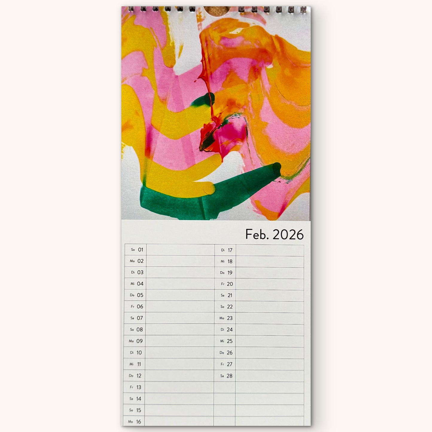 Küchenkalender 2026