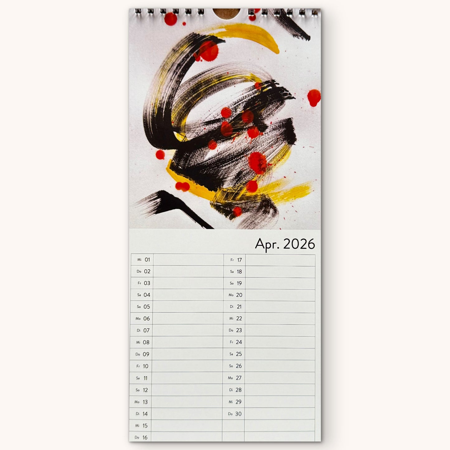 Küchenkalender 2026