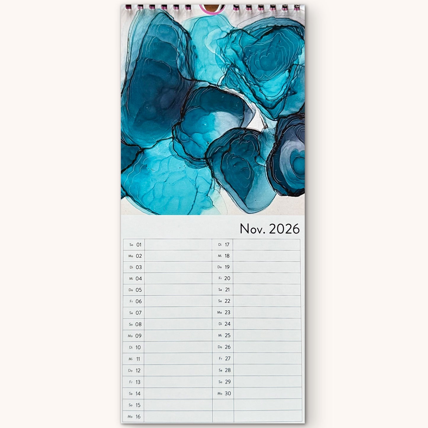 Küchenkalender 2026