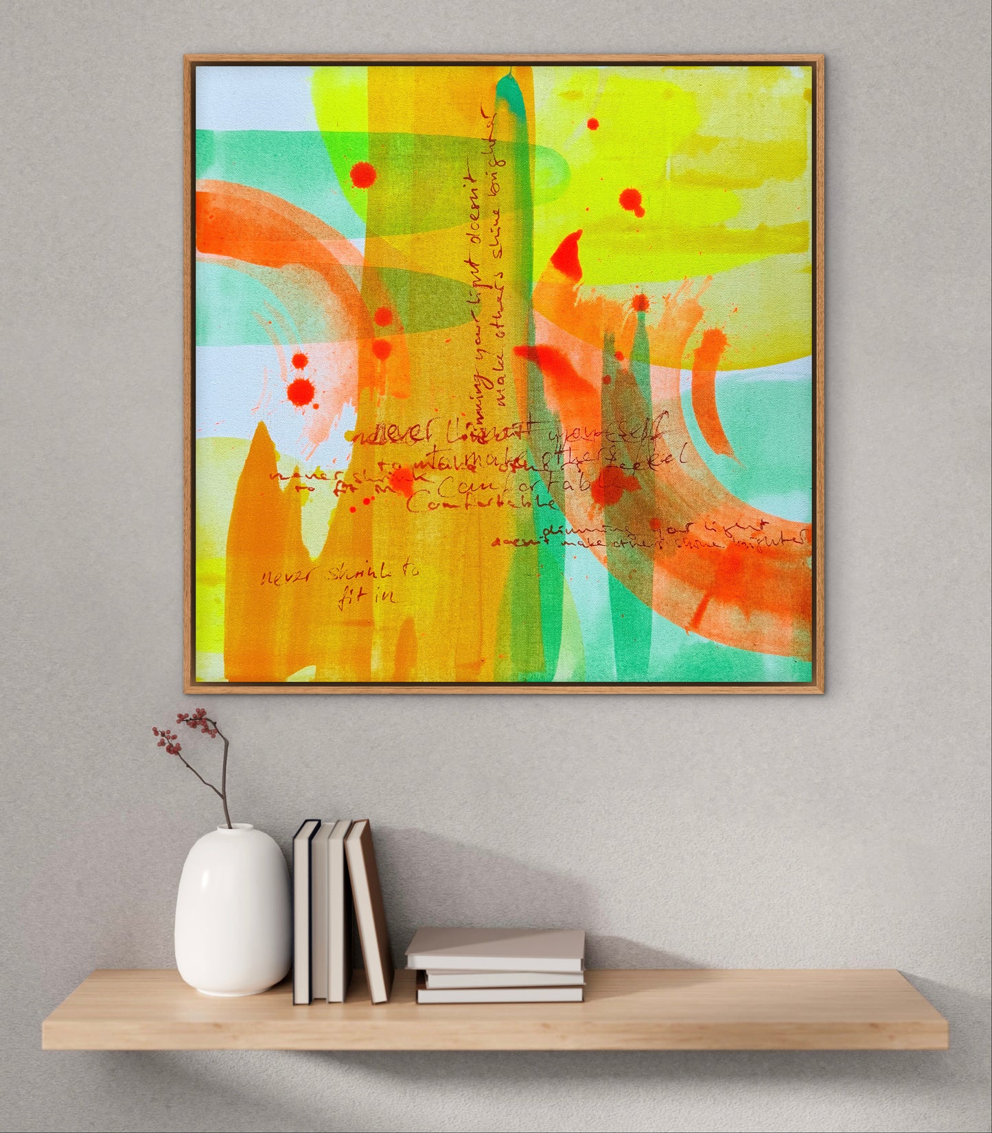 Never dim your light