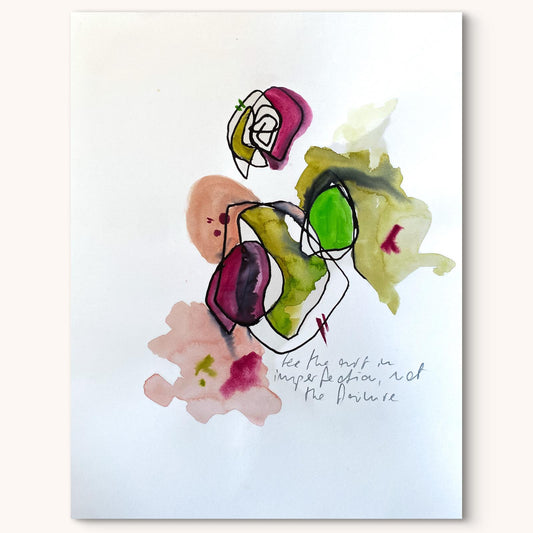 Intuition #2 - See the art in imperfection